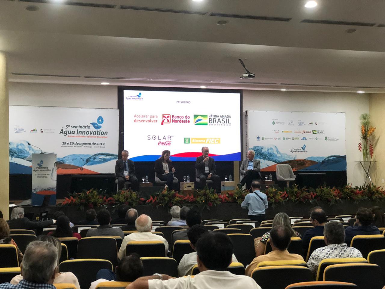 Seminário discute água, sustentabilidade e eficiência energética