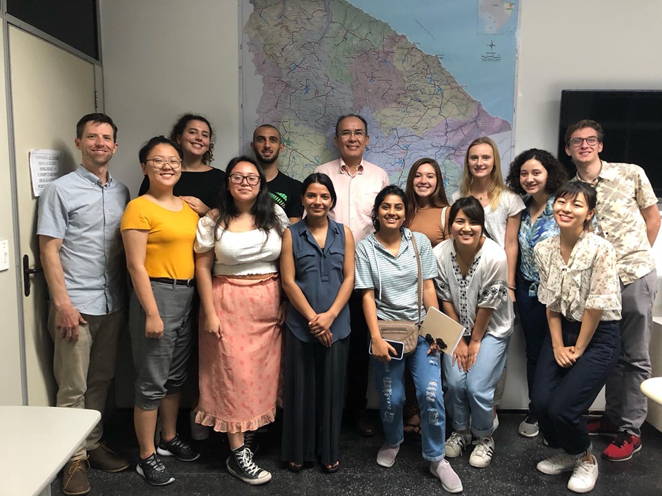 Estudantes da Califórnia visitam a SRH e planejam artigos sobre a Gestão Hídrica do Ceará