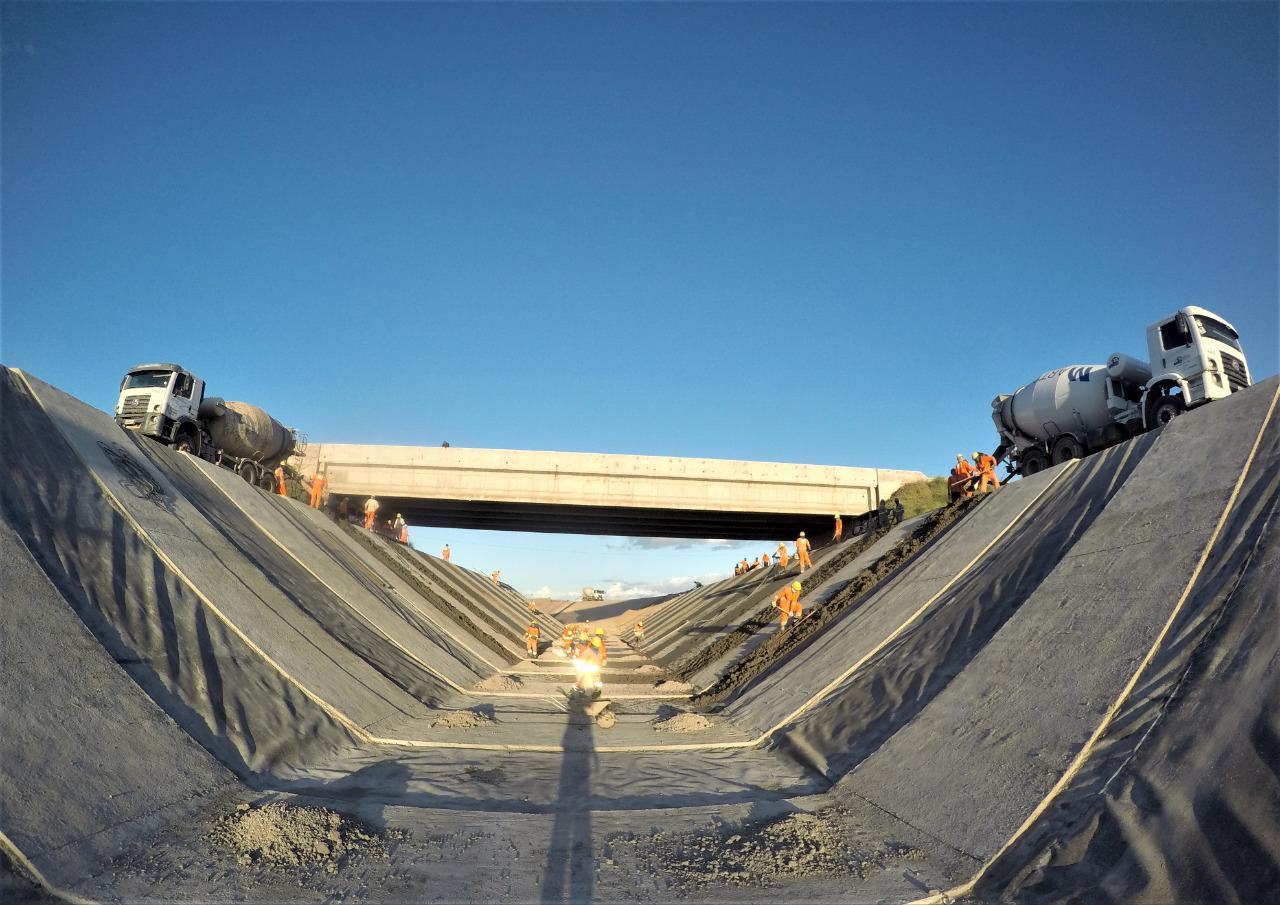 Cinturão das Águas recebe aporte de R$ 54 milhões para continuação das obras