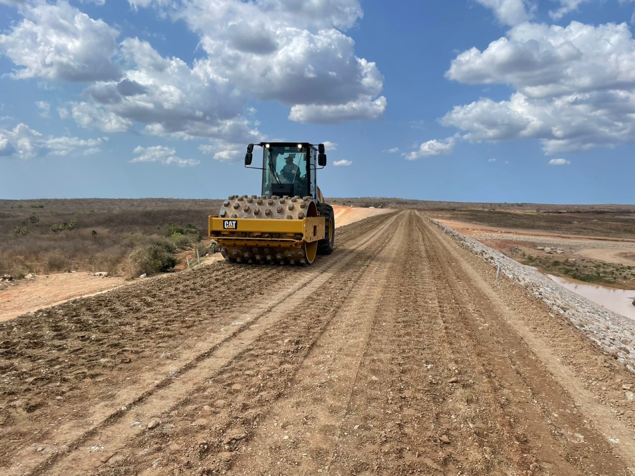 Com 90% de execução, barragem Melancia ficará pronta em outubro