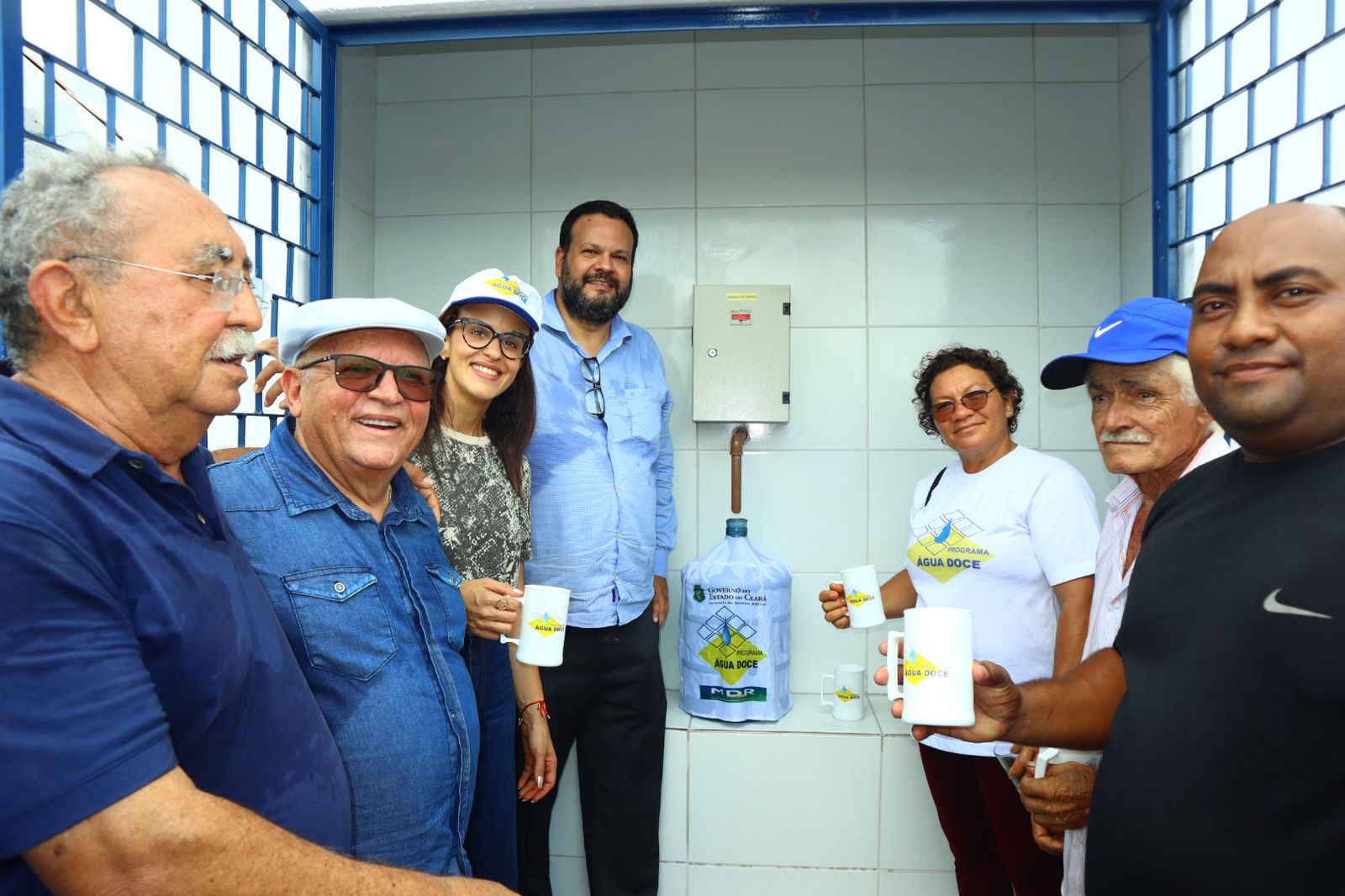 Milésimo sistema de dessalinização do Programa Água Doce é instalado no Ceará