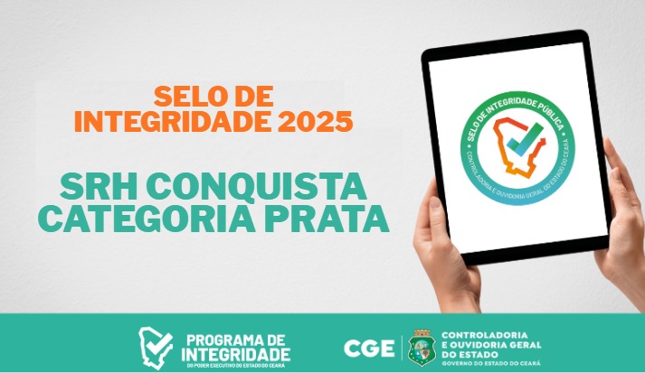 Secretaria dos Recursos Hídricos conquista Categoria Prata no Selo de Integridade 2025