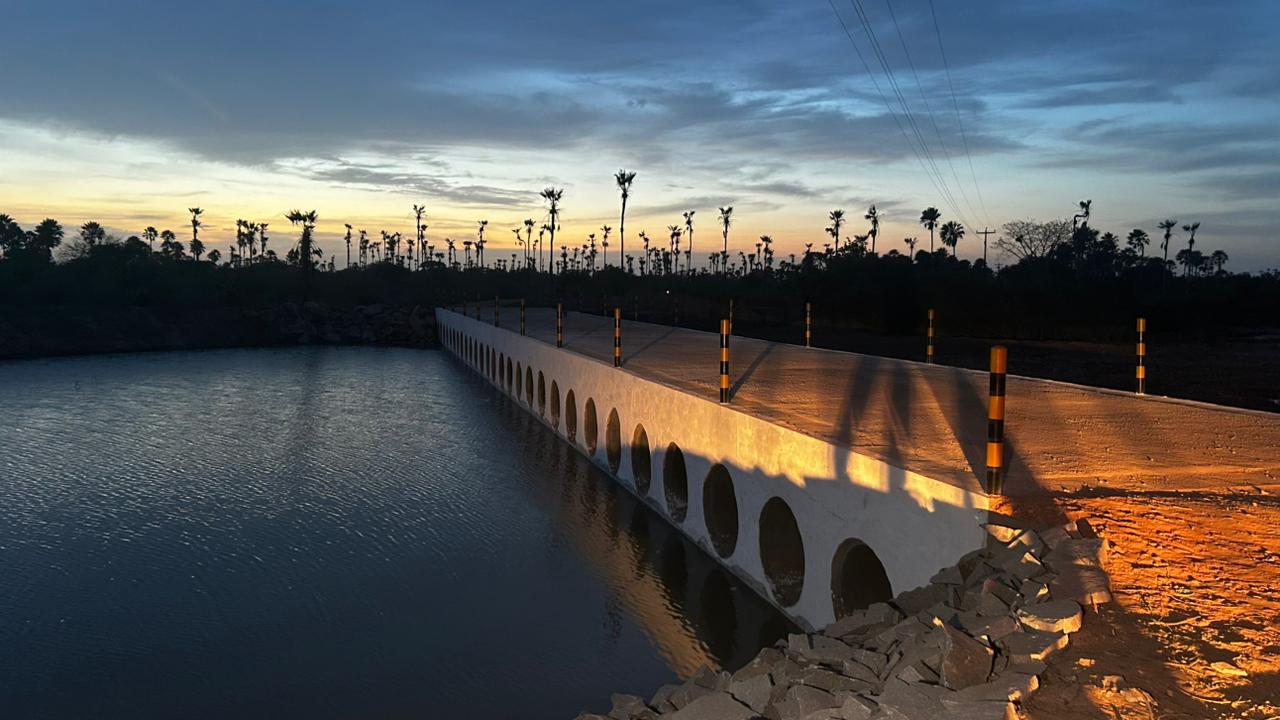 Cogerh e Secretaria dos Recursos Hídricos inauguram Passagem Molhada em Acaraú