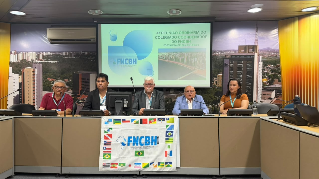 Fortaleza sedia reunião do Fórum Nacional dos Comitês de Bacias Hidrográficas